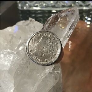 Ring unisex, US 1945 Mercury Dime Silver Coin Sterling Silver